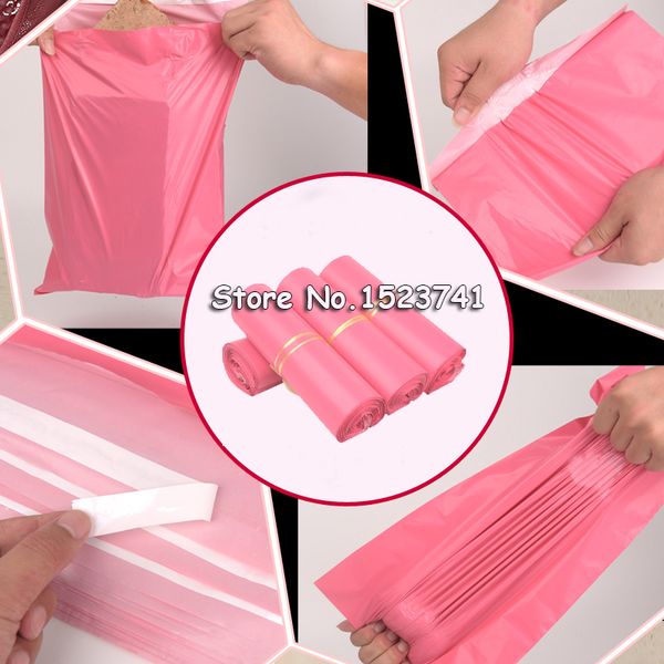 100pcs/lot 17*30cm(6.7x11.8inch) 14cmm pink envelopes poly mailer by mail plastic mailing bags envelope hight quality
100pcs/lot 17*30cm(6.7x11.8inch) 14cmm pink envelopes poly mailer by mail plastic mailing bags envelope hight quality