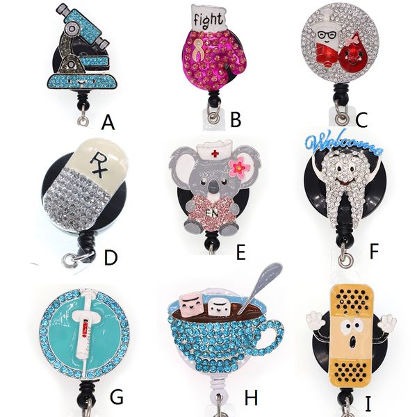 new arrival key ring crystal rhinestone enamel multiple styles medical nurse retractable working id badge holder reel, Slivery;golden
new arrival key ring crystal rhinestone enamel multiple styles medical nurse retractable working id badge holder reel, Slivery;golden