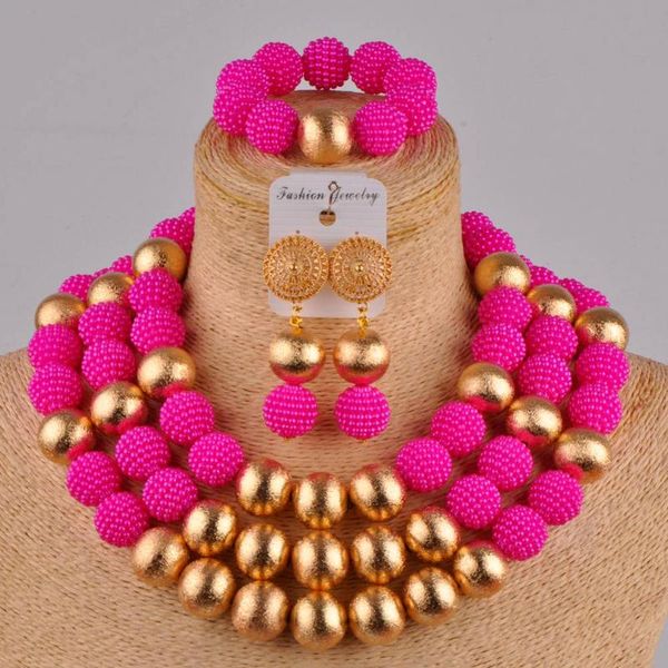 fuchsia pink jewelry set simulated pearl african wedding beads nigerian necklace set jewelry for women fzz35, Silver
fuchsia pink jewelry set simulated pearl african wedding beads nigerian necklace set jewelry for women fzz35, Silver