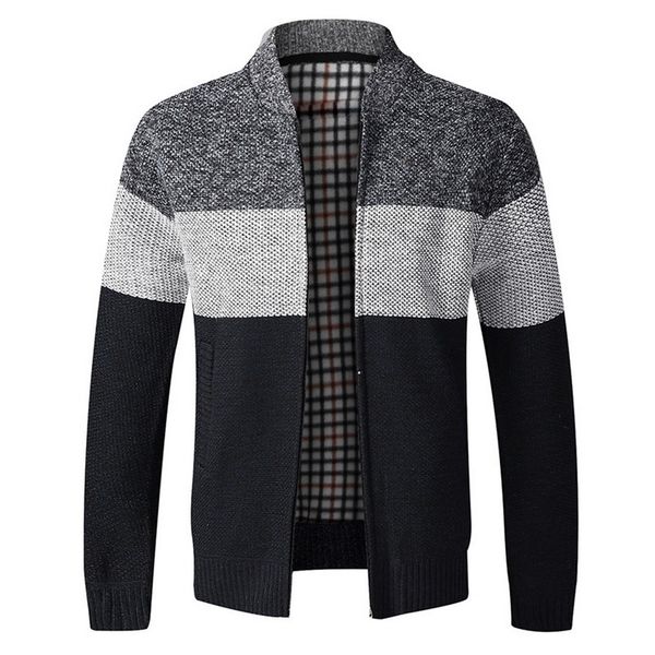 men's sweaters 2021 autumn sweater casual long sleeves thickening plus size velvet warm trend shirt jacket coat, White;black
men's sweaters 2021 autumn sweater casual long sleeves thickening plus size velvet warm trend shirt jacket coat, White;black
