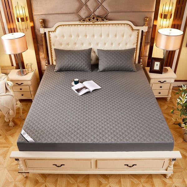 waterproof mattress cover washable solid color quilted mattress protector with zipper anti-mite soft bed pad cover
waterproof mattress cover washable solid color quilted mattress protector with zipper anti-mite soft bed pad cover