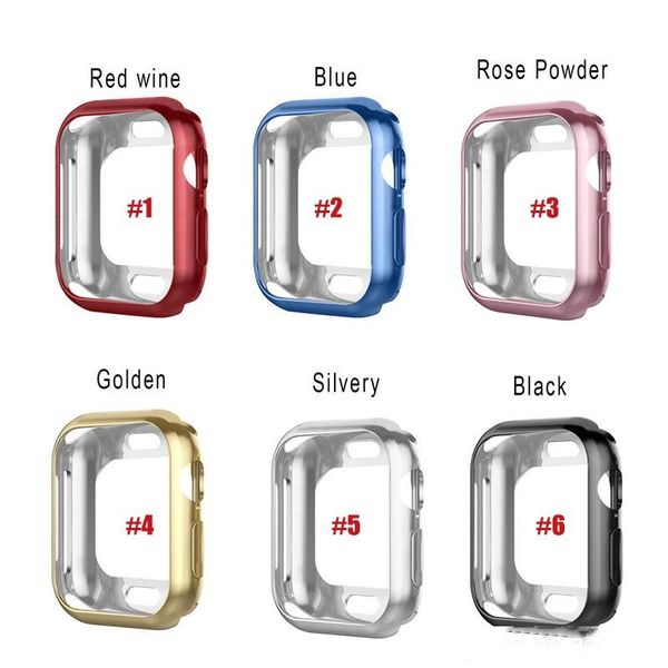 tpu plating case for apple watch 4 series all-around protective cover for iwatch 40mm 44mm soft shell screen protector
tpu plating case for apple watch 4 series all-around protective cover for iwatch 40mm 44mm soft shell screen protector