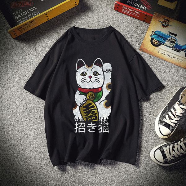 vintage maneki neko new t shirt ulzzang t-shirt men print tee shirts hip hop tshirt women summer hipster streetwear
vintage maneki neko new t shirt ulzzang t-shirt men print tee shirts hip hop tshirt women summer hipster streetwear