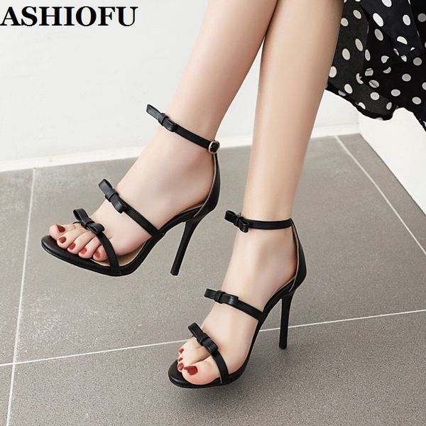 ashiofu wholesale new ladies high heels sandals bow-tie party prom summer shoes evening club fashion daily wear sandals, Black
ashiofu wholesale new ladies high heels sandals bow-tie party prom summer shoes evening club fashion daily wear sandals, Black