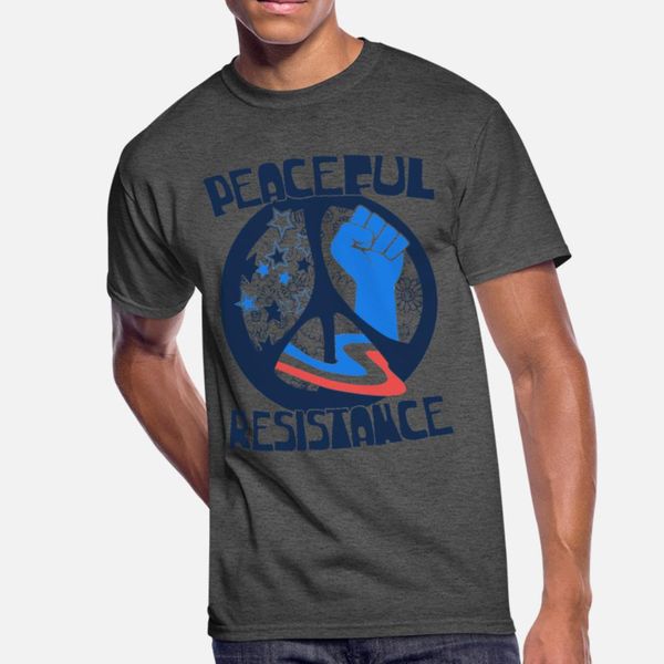 peaceful resistance t shirt men cute 100% cotton plus size 3xl gents cute breathable spring formal shirt
peaceful resistance t shirt men cute 100% cotton plus size 3xl gents cute breathable spring formal shirt