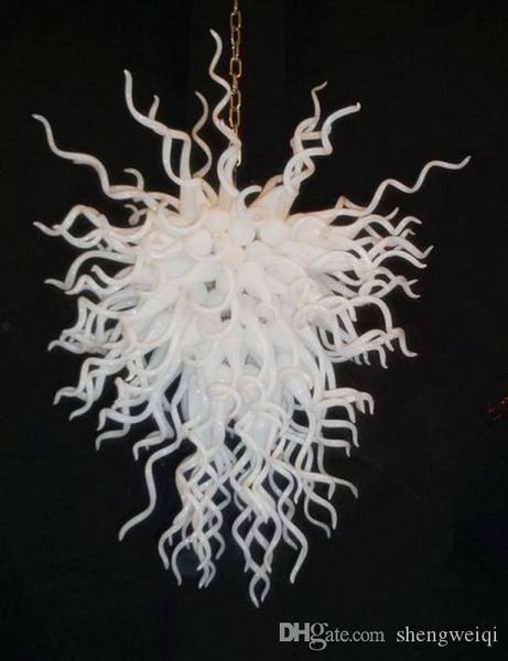 Moroccan Handmade Blown White Coloured Blown Glass Chandelier Dale Chihuly Style Home Decor Modern Ceiling Lights
Moroccan Handmade Blown White Coloured Blown Glass Chandelier Dale Chihuly Style Home Decor Modern Ceiling Lights