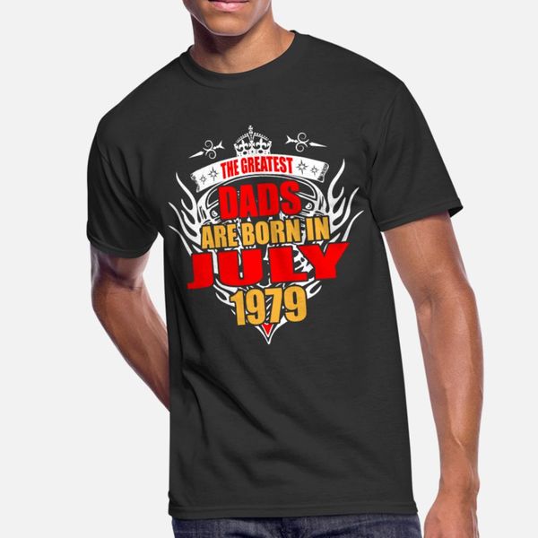 the greatest dads are born in july 1979 t shirt men character short sleeve s-3xl unique loose comfortable spring cool shirt, White;black
the greatest dads are born in july 1979 t shirt men character short sleeve s-3xl unique loose comfortable spring cool shirt, White;black