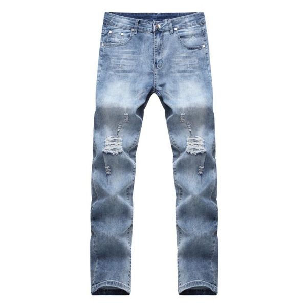 men's jeans fashion hip hop destroyed mens ripped denim pant knee hole biker men slim skinny torn jean pants for, Blue
men's jeans fashion hip hop destroyed mens ripped denim pant knee hole biker men slim skinny torn jean pants for, Blue