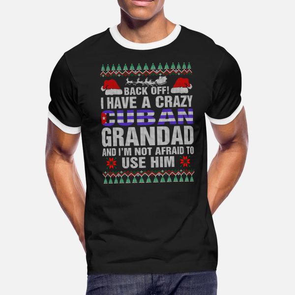 i have a crazy cuban grandad t shirt men designer cotton o-neck trend cute basic spring autumn vintage shirt
i have a crazy cuban grandad t shirt men designer cotton o-neck trend cute basic spring autumn vintage shirt