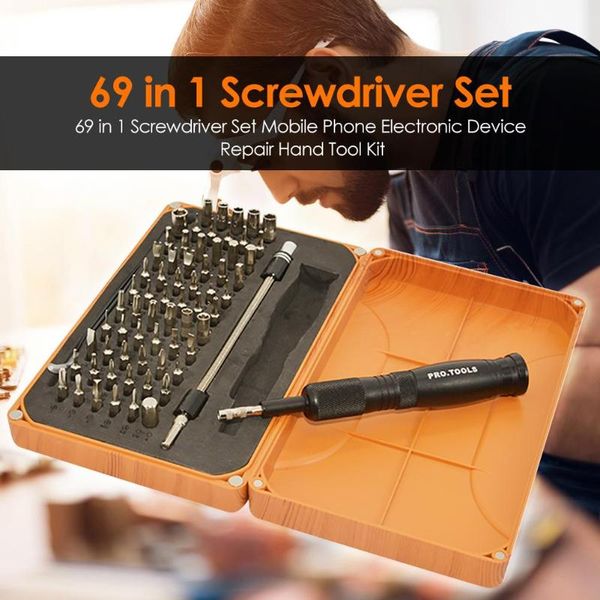 professional hand tool sets 69 in 1 screwdriver set mobile cell phone maintenance disassembly tools kit more labor-saving reliable and durab
professional hand tool sets 69 in 1 screwdriver set mobile cell phone maintenance disassembly tools kit more labor-saving reliable and durab
