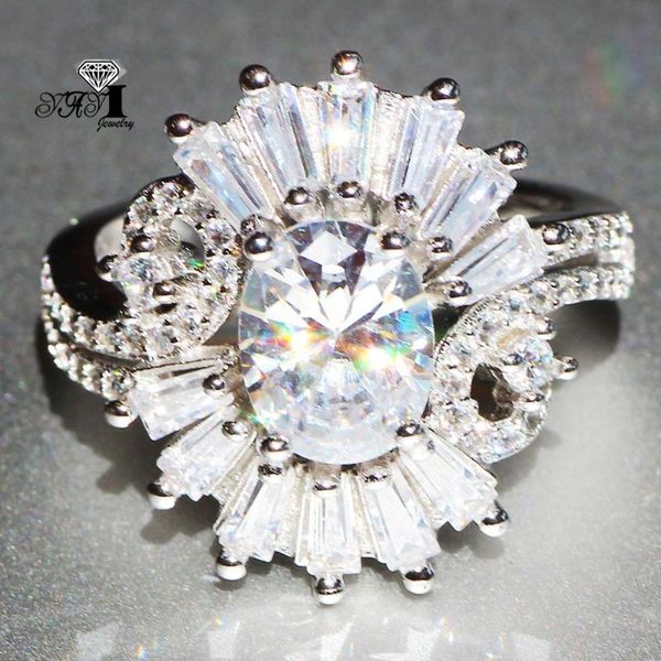 yayi jewelry princess cut 5.7 ct white zircon silver color engagement rings wedding heart rings girls party gifts 870, Golden;silver
yayi jewelry princess cut 5.7 ct white zircon silver color engagement rings wedding heart rings girls party gifts 870, Golden;silver