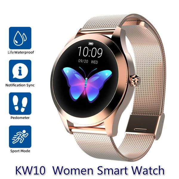 ip68 waterproof smart watch women sleep monitoring heart rate monitor fashion lovely smartwatch kw10 bracelet for android ios phone
ip68 waterproof smart watch women sleep monitoring heart rate monitor fashion lovely smartwatch kw10 bracelet for android ios phone