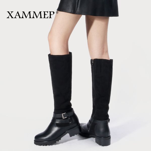 women winter shoes knee high boots big size leather brand women shoes wool and plush women winter boots, Black
women winter shoes knee high boots big size leather brand women shoes wool and plush women winter boots, Black