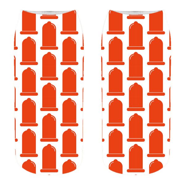 fashion creative condom personalized socks 3d digital printed socks printed funny short socks for women/girls/men/boys, Black;white
fashion creative condom personalized socks 3d digital printed socks printed funny short socks for women/girls/men/boys, Black;white