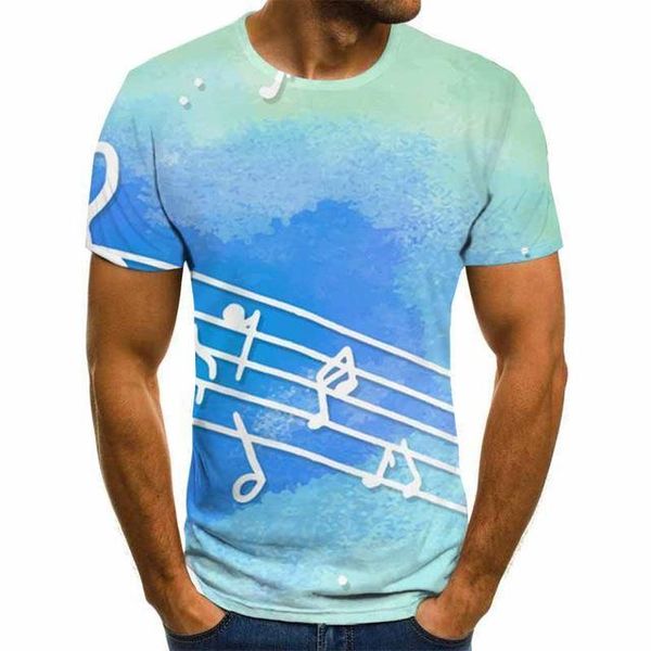 music art musical instrument 3d style summer 3d print shirts aesthetic anime aesthetic men clothing