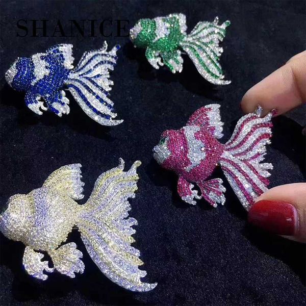 shanice classic fish brooch pins fashion shining cz crystal brooches for women wedding costume jewelry lapel pins scarf, Gray
shanice classic fish brooch pins fashion shining cz crystal brooches for women wedding costume jewelry lapel pins scarf, Gray