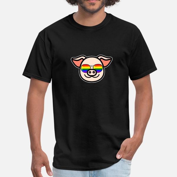 pride lgbt pig rainbow sunglasses t shirt men designs cotton s-xxxl slim fitness comfortable spring autumn trend shirt
pride lgbt pig rainbow sunglasses t shirt men designs cotton s-xxxl slim fitness comfortable spring autumn trend shirt