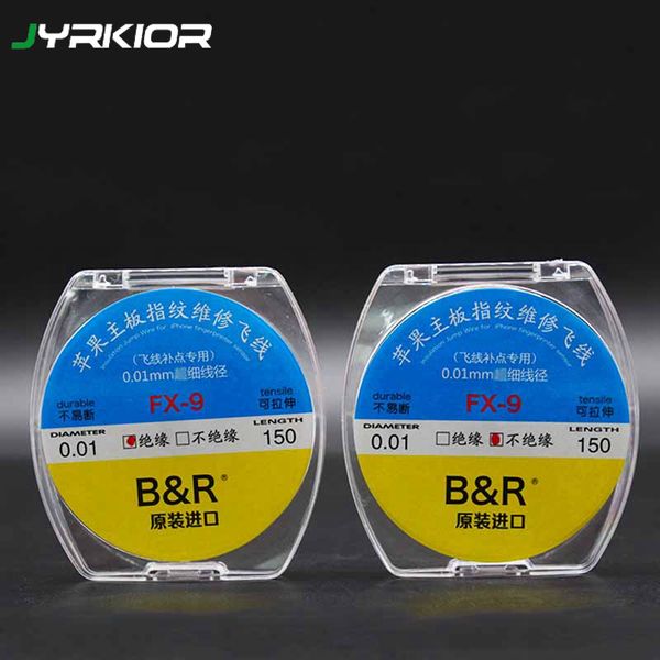jyrkior insulation 0.01mm x 150m line for motherboard bga fingerprint line cellphone repairs copper wire
jyrkior insulation 0.01mm x 150m line for motherboard bga fingerprint line cellphone repairs copper wire