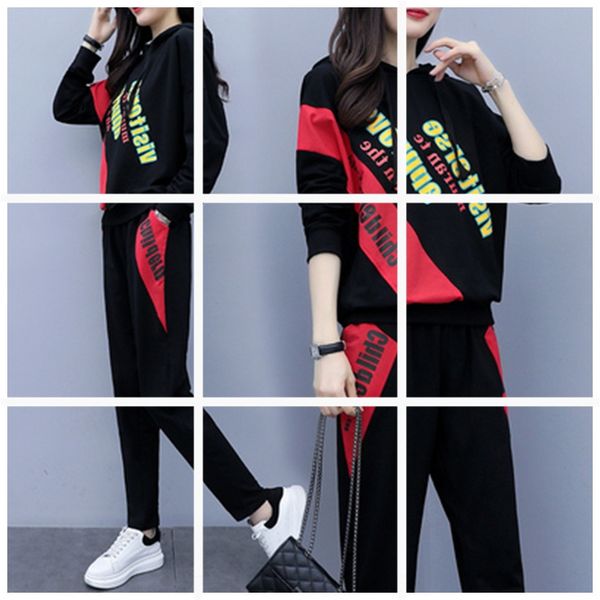 large size women's western style letter long sleeve large two-piecewomen's two-piecesports suit spring and autumn new fat mm slimm, Gray
large size women's western style letter long sleeve large two-piecewomen's two-piecesports suit spring and autumn new fat mm slimm, Gray