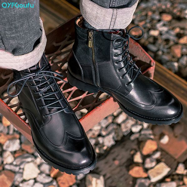 qyfcioufu 2020 мужские сапоги узелок из натуральной кожи bogues high top повседневная обувь формальные бизнес урожай мужской ботильоны, Black
qyfcioufu 2020 мужские сапоги узелок из натуральной кожи bogues high top повседневная обувь формальные бизнес урожай мужской ботильоны, Black