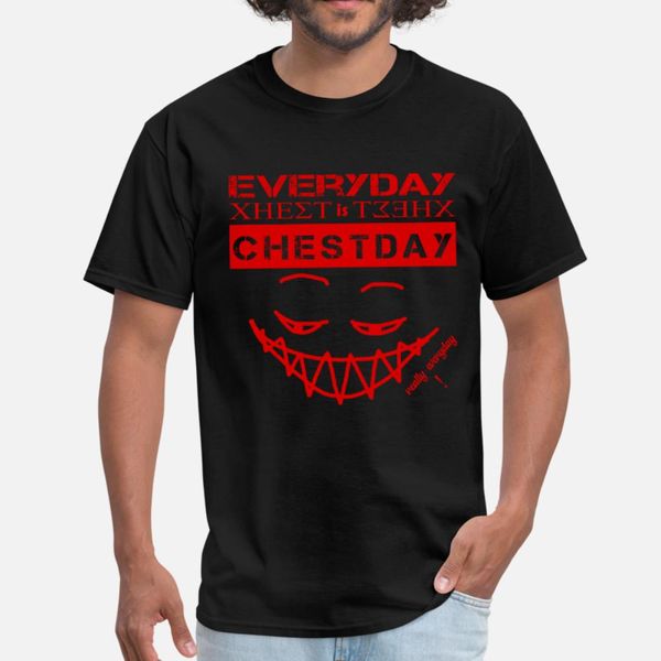 everyday is chestday t shirt men cute short sleeve s-3xl fit cute funny casual spring standard
everyday is chestday t shirt men cute short sleeve s-3xl fit cute funny casual spring standard