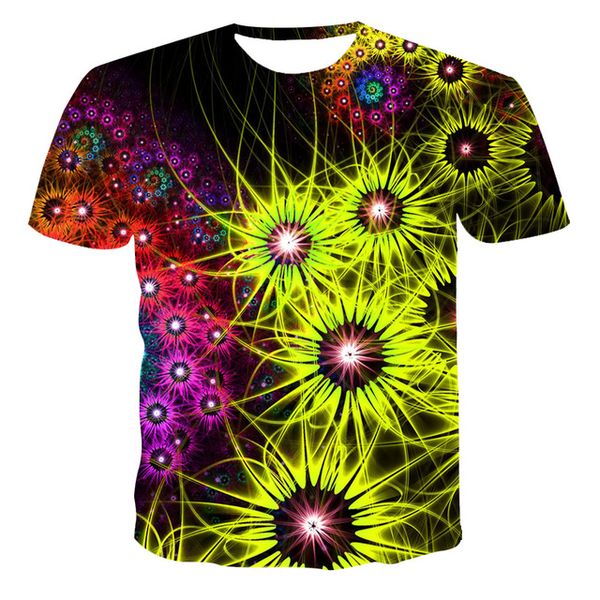 summer men new swirl breathable splicing printing 3d print shirts kawaii kawaii kawaii men clothing