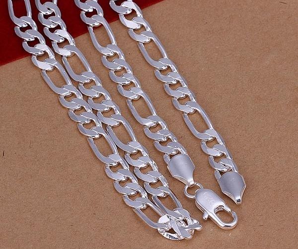 8mm 20 50cm men s necklaces silver 925 jewelry figaro chain necklace jewelry for women menh
8mm 20 50cm men s necklaces silver 925 jewelry figaro chain necklace jewelry for women menh