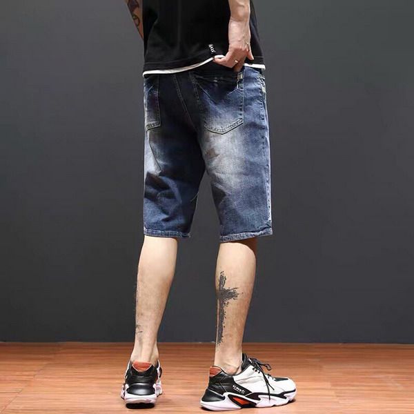 Classical Mens Denim Shorts Cartoon Eagle Pattern Men's Jeans Fashion Straight Pants Knee Length Slim Casual Street Wear Hot Sale
Classical Mens Denim Shorts Cartoon Eagle Pattern Men's Jeans Fashion Straight Pants Knee Length Slim Casual Street Wear Hot Sale