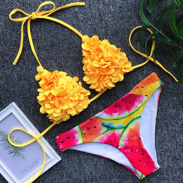 3d flower lace up bikini 2019 bandeau swimsuit women swimwear female two-pieces bikini set push up bathing suit swim lady
3d flower lace up bikini 2019 bandeau swimsuit women swimwear female two-pieces bikini set push up bathing suit swim lady