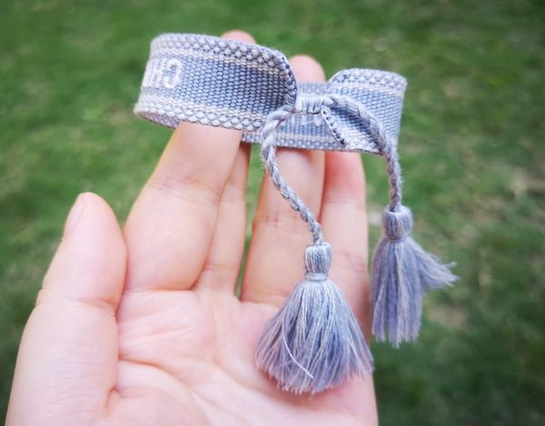 stunning greyish blue designer letters cotton bracelet, lucky friendship bracelets for sis and loved ones, luxury charm tassel bracelets, Golden;silver
stunning greyish blue designer letters cotton bracelet, lucky friendship bracelets for sis and loved ones, luxury charm tassel bracelets, Golden;silver