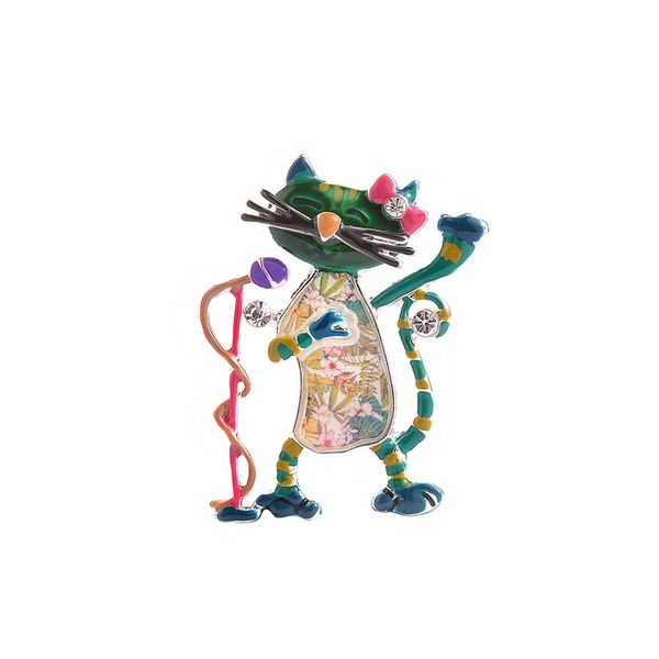 brooch of singing cat pins and brooches unique funny microphone animal brooch yellow alloy pin for women dress wedding bridal, Gray
brooch of singing cat pins and brooches unique funny microphone animal brooch yellow alloy pin for women dress wedding bridal, Gray