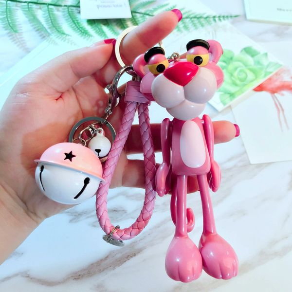 cute anime cartoon pink leopard bell keychain fur ball fluffy key ring women holder charm bag purse car key chains, Silver
cute anime cartoon pink leopard bell keychain fur ball fluffy key ring women holder charm bag purse car key chains, Silver