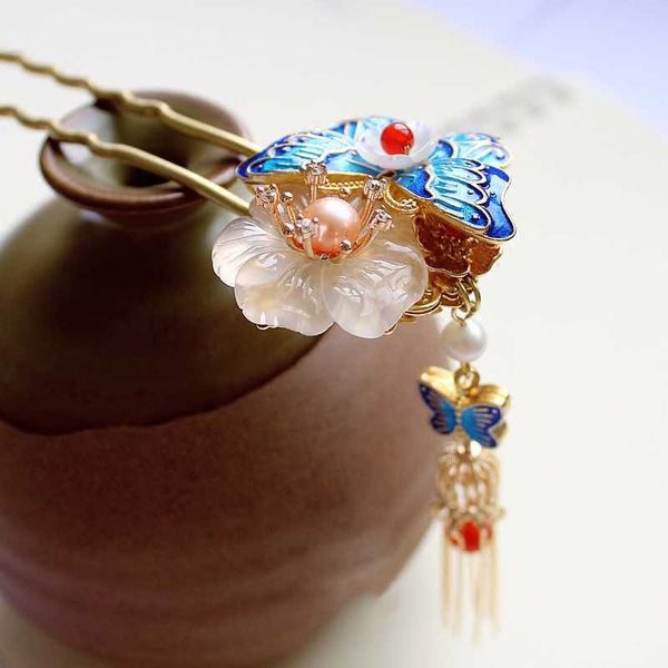 cloisonne butterfly hairpins wedding bridal accessories hair stick ancient costume headpiece white chalcedony vintage jewelry, Golden;silver
cloisonne butterfly hairpins wedding bridal accessories hair stick ancient costume headpiece white chalcedony vintage jewelry, Golden;silver