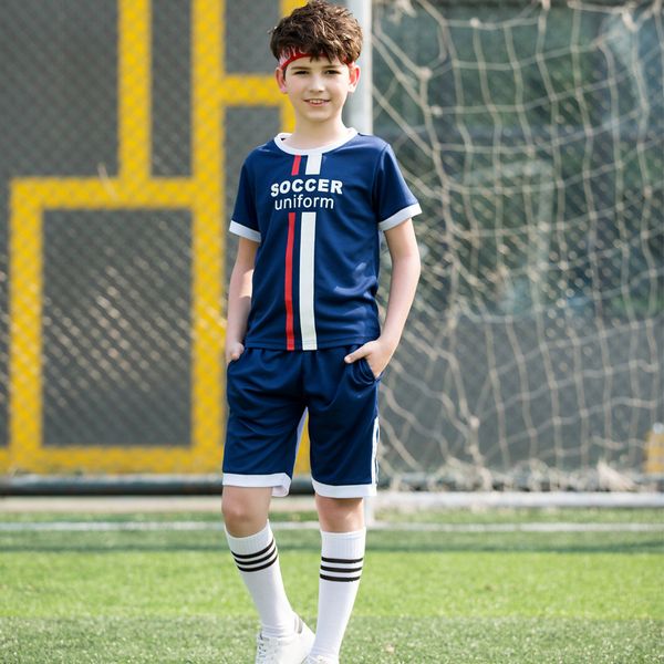 8-19t boys clothes summer clothing set football uniform 2020 new children students training suit sportswear quick-drying suit, White
8-19t boys clothes summer clothing set football uniform 2020 new children students training suit sportswear quick-drying suit, White