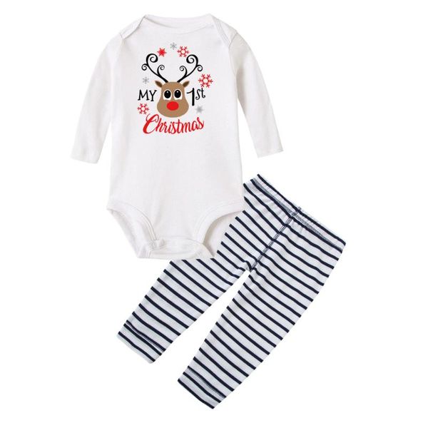 my first christmas baby christmas set infant baby boy girl long sleeve romper+ pants 2pcs autumn winter outfit suit, White
my first christmas baby christmas set infant baby boy girl long sleeve romper+ pants 2pcs autumn winter outfit suit, White