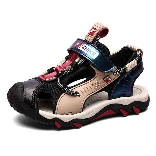kid sandals summer beach boy sandals for children close toe anti-skid cut-outs outdoor water boys shoes, Black;red
kid sandals summer beach boy sandals for children close toe anti-skid cut-outs outdoor water boys shoes, Black;red