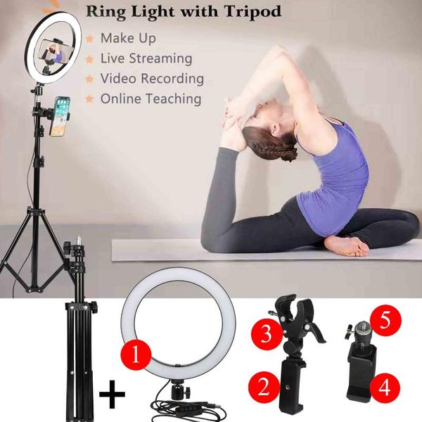 flash heads led ring light for makeup youtube camera phone video shooting circle lights halo lighting po pography kit with 1.1m tripod
flash heads led ring light for makeup youtube camera phone video shooting circle lights halo lighting po pography kit with 1.1m tripod