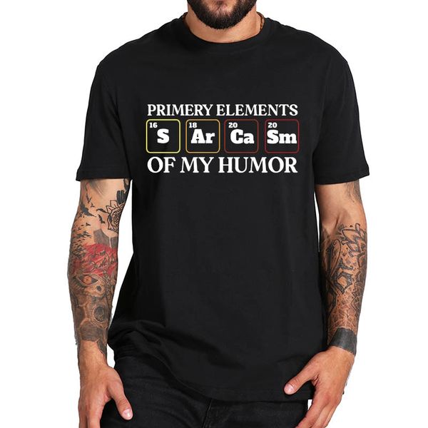сарказм тенниска первоэлементы юмор tshirt summer размер 100% хлопок премиум tee tops мужчины женщина ес
сарказм тенниска первоэлементы юмор tshirt summer размер 100% хлопок премиум tee tops мужчины женщина ес