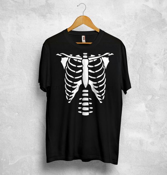 skeleton cage chest t shirt bones halloween scary costume zombie ghost horror, White;black
skeleton cage chest t shirt bones halloween scary costume zombie ghost horror, White;black