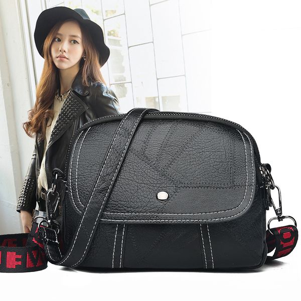 women's bag multi-purpose chest bag running new fashion simple double-layer soft surface washed leather messenger
women's bag multi-purpose chest bag running new fashion simple double-layer soft surface washed leather messenger
