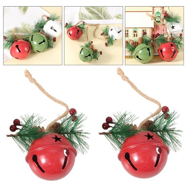 2pcs christmas bells jewelry accessories christmas pendants iron bells for tree garden
2pcs christmas bells jewelry accessories christmas pendants iron bells for tree garden