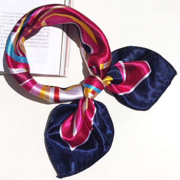 50*50 multifunction silk scarf women fashion printed scarves hair tie flower leopard striped ribbon headwear retro neckerchief 8a40, Blue;gray
50*50 multifunction silk scarf women fashion printed scarves hair tie flower leopard striped ribbon headwear retro neckerchief 8a40, Blue;gray