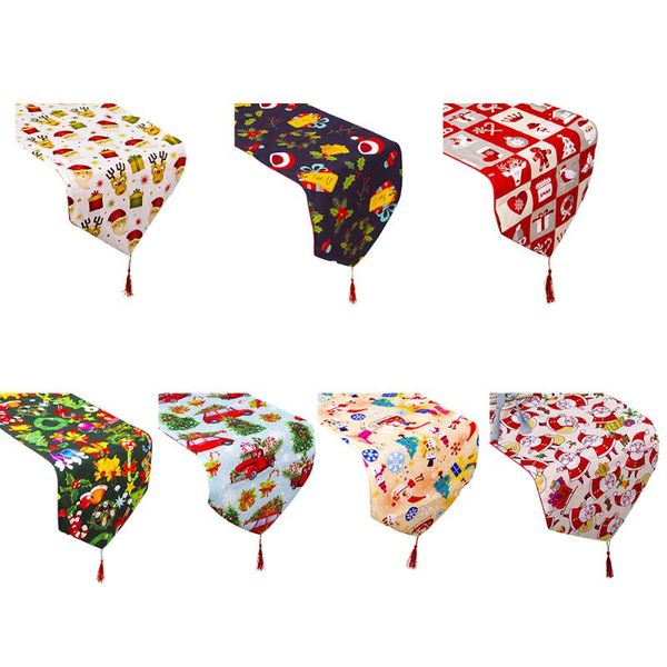 180x35cm vintage table runner christmas table flag desktablecloths placemat l home festival decoration ornaments
180x35cm vintage table runner christmas table flag desktablecloths placemat l home festival decoration ornaments