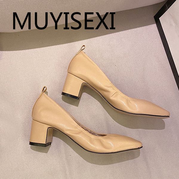 square toe 5.5cm high heels genuine leather shoe european design beauty lady daily wear slip on cozy summer pumps xdd04 muyisexi, Black
square toe 5.5cm high heels genuine leather shoe european design beauty lady daily wear slip on cozy summer pumps xdd04 muyisexi, Black