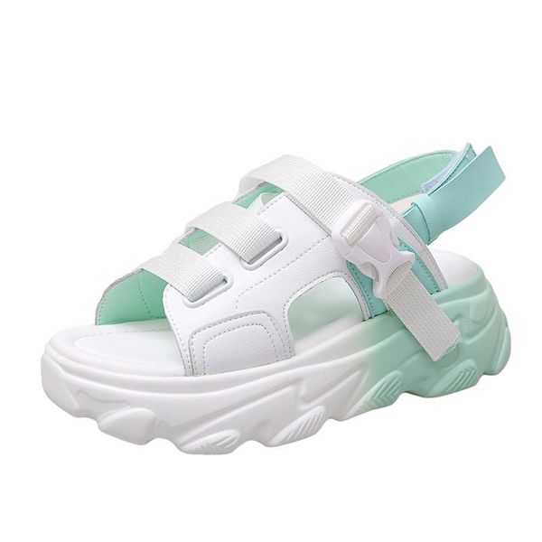 women platform sandals brand fashion chunky wedges shoes for woman 2020 summer leather designers beach sandal ladies 5cm, Black
women platform sandals brand fashion chunky wedges shoes for woman 2020 summer leather designers beach sandal ladies 5cm, Black