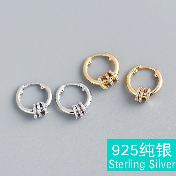 s925 sterling silver transfer beads with diamond stud earrings for both men and women
s925 sterling silver transfer beads with diamond stud earrings for both men and women