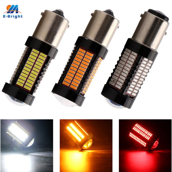 ym e-bright 1piece 1156 ba15s p21w 1157 p21/5w bay15d 4014 106 smd led turn signal tail lights 12v car styling white amber red
ym e-bright 1piece 1156 ba15s p21w 1157 p21/5w bay15d 4014 106 smd led turn signal tail lights 12v car styling white amber red