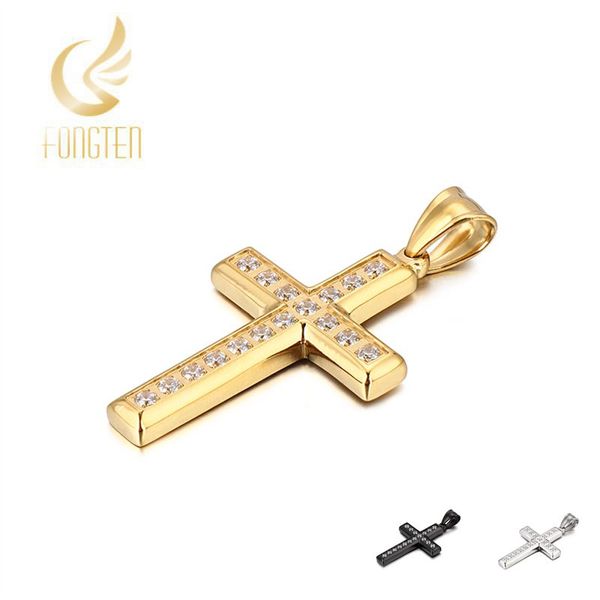 black/s/gold trendy zc smooth cruz pendant necklace for men metal jewellry, Silver
black/s/gold trendy zc smooth cruz pendant necklace for men metal jewellry, Silver