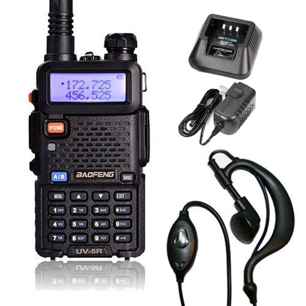 sale baofeng uv-5r vhf/uhf dual band two way ham radio transceiver walkie talkie black
sale baofeng uv-5r vhf/uhf dual band two way ham radio transceiver walkie talkie black