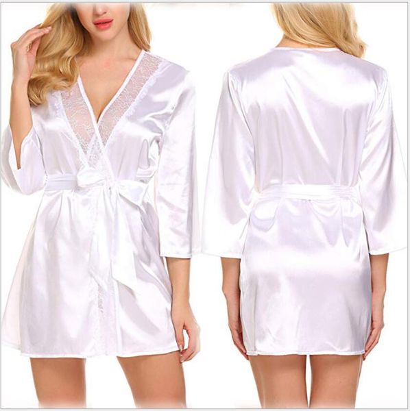 s-xxl белый цвет sexy пижама платье женское белье с robe длинным рукавом кружева nightgown с пояса пижамы сатин женщин bridesmaid халат, Black;red
s-xxl белый цвет sexy пижама платье женское белье с robe длинным рукавом кружева nightgown с пояса пижамы сатин женщин bridesmaid халат, Black;red